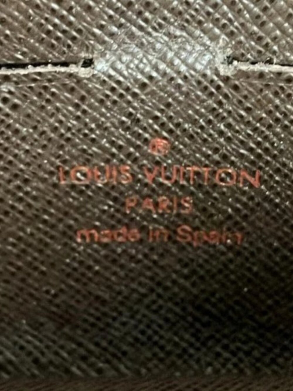 LOUIS VUITTON Portefeuil Sistine N61747 Ebene Damier - CA2150 Long Wallet - Picture 6 of 15
